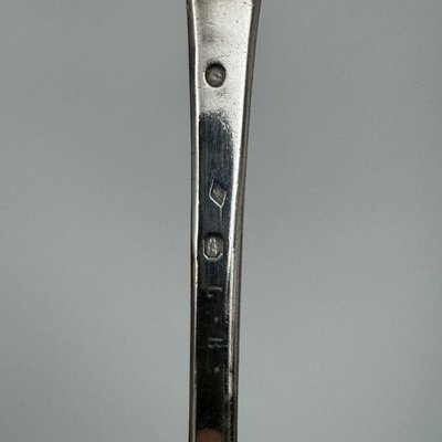 Stew spoon 19th century Vieillard hallmark