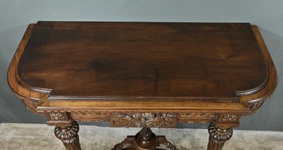 Walnut Console Planter, Louis XVI style - Mid-19th century