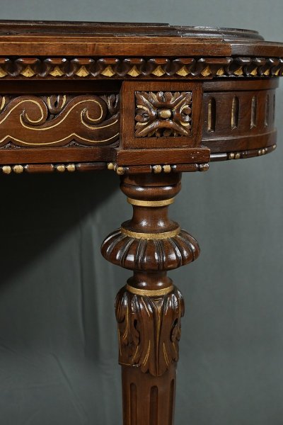 Walnut Console Planter, Louis XVI style - Mid-19th century