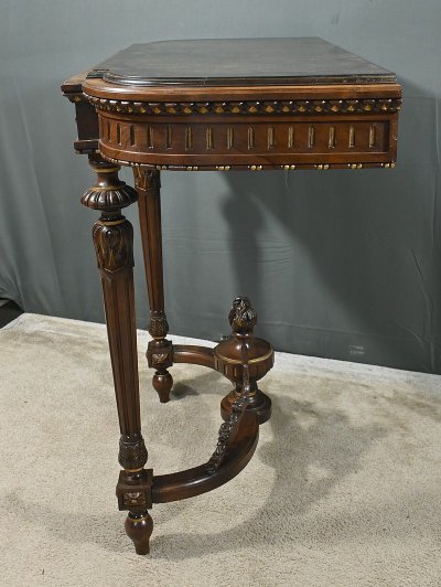 Walnut Console Planter, Louis XVI style - Mid-19th century