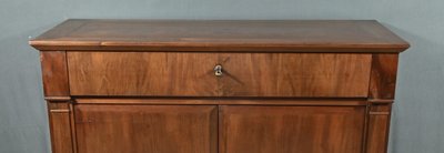 Credenza impiallacciata in mogano, periodo Direttorio - Inizio XIX secolo