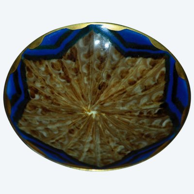 Assiette céramique signée Tharaud Limoges XXe siècle