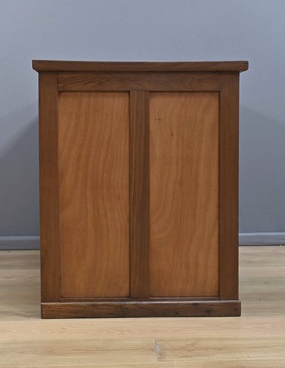 Kleiner Schreibtisch mit Korpus aus Eiche, Art Deco - 1940