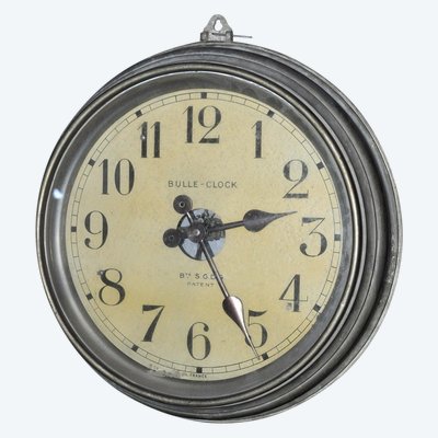 Industrielle elektrische Bulle-clock-Uhr Circa 1930