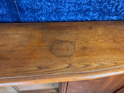 Große Anrichte aus Eichenholz im Art déco-Stil um 1930