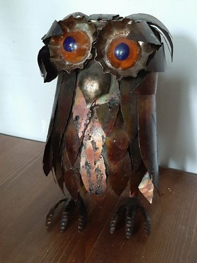 Brutalistische zoomorphe Vintage-Skulptur aus 1960/1970 dlg von Curtis Jere