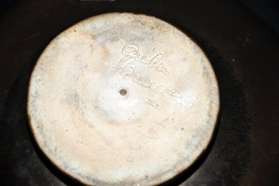 Coupe Greber En Céramique Décor émaillé Circa 1920
