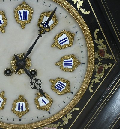 Œil de Bœuf" wall clock, Napoleon III period - mid-19th century
