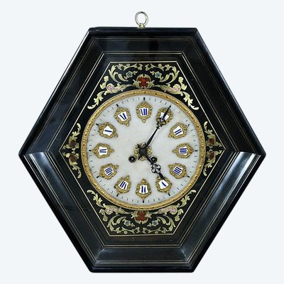 Œil de Bœuf" wall clock, Napoleon III period - mid-19th century