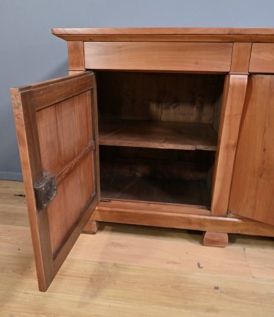 Grande credenza in ciliegio, stile Restaurazione - Metà del XIX secolo