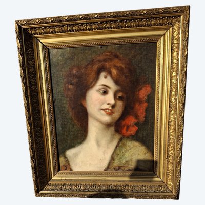 Wunderschönes Porträt einer eleganten Frau