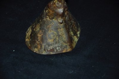 Bronzo firmato Michel Wohlfahrt Circa 1980 Stampa unica