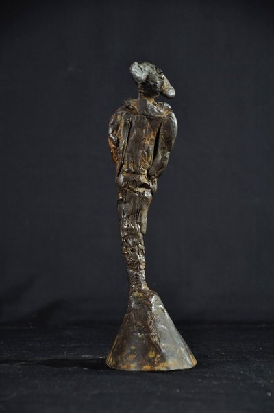 Bronzo firmato Michel Wohlfahrt Circa 1980 Stampa unica