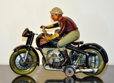 Moto giocattolo di latta "Arnold Mac 700