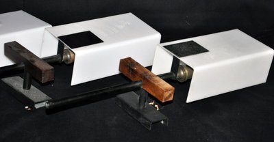 Set of four wall sconces circa 1960