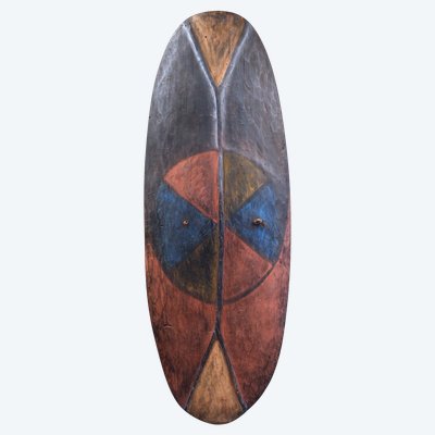 Shield, oceanic art, sculpture, tribal art, primitive art, Oceania, Papua New Guinea