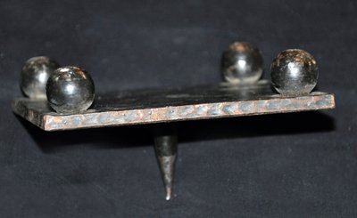 Wrought-iron candlestick from the Zadounaisky workshop circa 1950