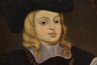 Porträt Von Karl II, König von Spanien - Juan Bautista Martínez Del Mazo (1611-1667)