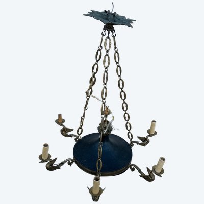 Lampadario in stile restauro