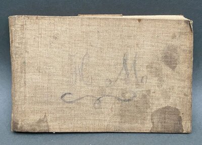 Ironwork pencil sketchbook 20th century