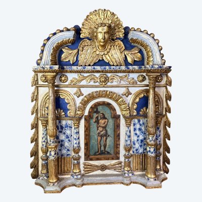 Imposing Italian Tabernacle Facade - 18th Century