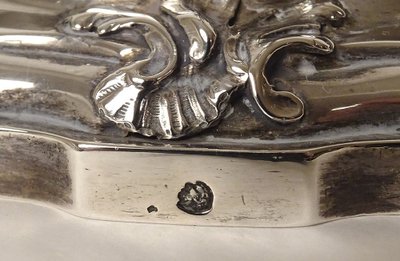 Pair of Silver Candlesticks, Farmers General, Paris, M-A. Leroy, 1780, 18th Century
