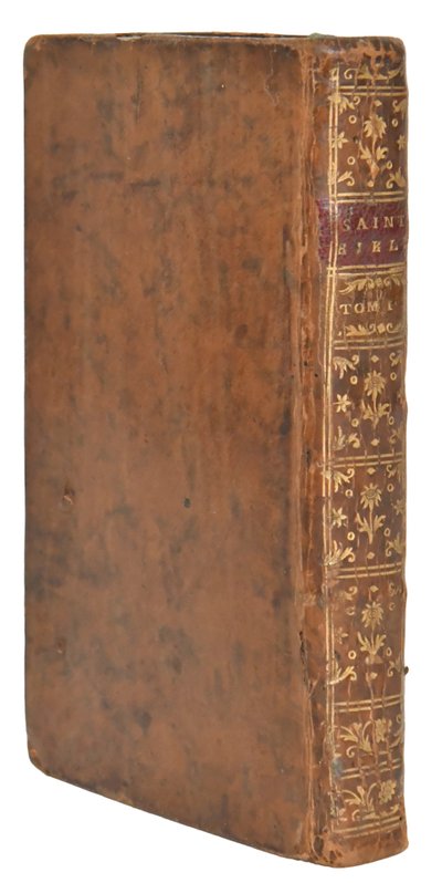 The Master of Saci “The Holy Bible” Printer Guillaume Desprez, Dated 1742, 12 volumes