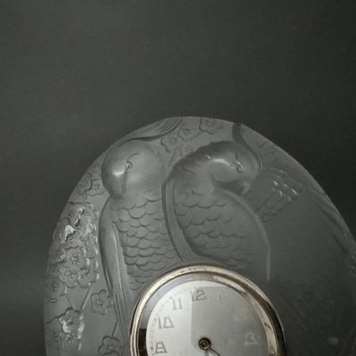 Clock Maurice Model of parrots Auto Hall 30 rue Guersant Paris