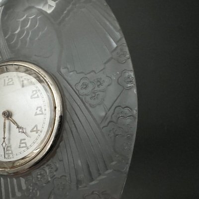 Clock Maurice Model of parrots Auto Hall 30 rue Guersant Paris