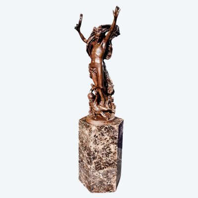 The Genius of Dance – Large bronze sculpture by Jean-Baptiste Carpeaux (1827–1875)