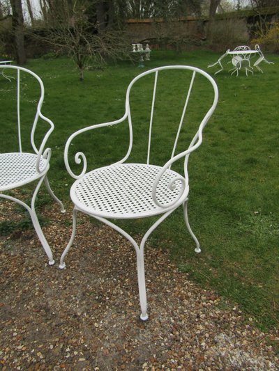 Garden armchairs