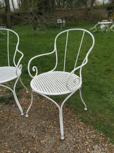 Garden armchairs