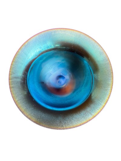 WMF iridescent crystal center “Myra”