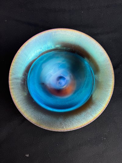 WMF iridescent crystal center “Myra”