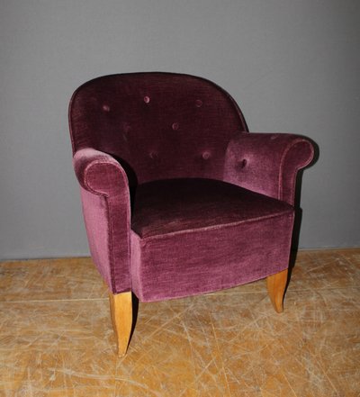 Pair of Art Deco armchairs circa 1940