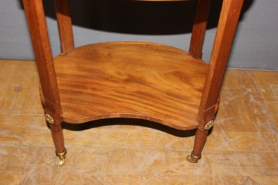 Louis XVI Mahogany Bedside Table, Late 18th Century