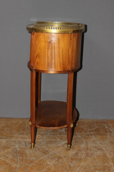 Louis XVI Mahogany Bedside Table, Late 18th Century