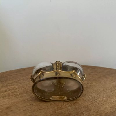 Prince of Matchabelli bottle in bronze and glassware
