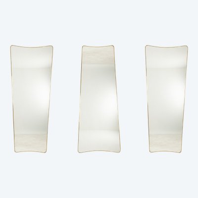 Série de 3 miroirs asymétriques. Style années 1950. LS60942509P