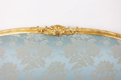 Salon de style Louis XV à chassis en bois doré. Circa 1880. LS61405700/5B