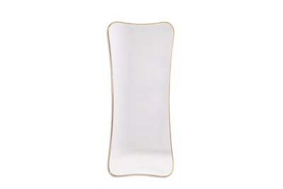 Mirror set with a gilded brass rod. 1970s. LS6259459H
