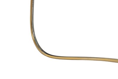 Mirror set with a gilded brass rod. 1970s. LS6259459H