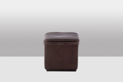 Casa De Sede. Sgabello o pouf in pelle. Anni '60/'70. Codice articolo: LS6314288P