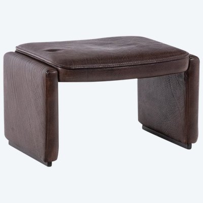 Casa De Sede. Sgabello o pouf in pelle. Anni '60/'70. Codice articolo: LS6314288P