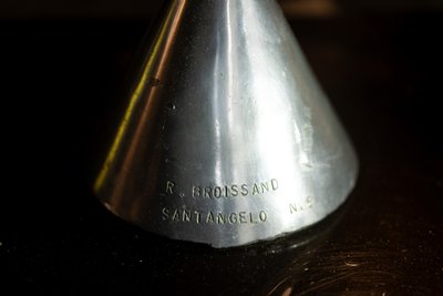 René Broissand per Santangelo. Lampada da terra. Anni '70. Codice articolo: LS63171328U