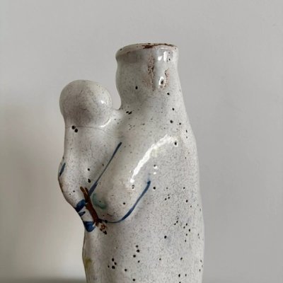 18th century earthenware Virgin giving birth