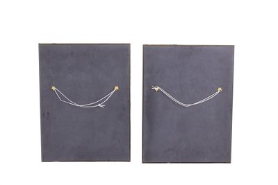 Decorative panel entitled “Fragmentations – VIII”. Work of an artisan. LS63772109/2