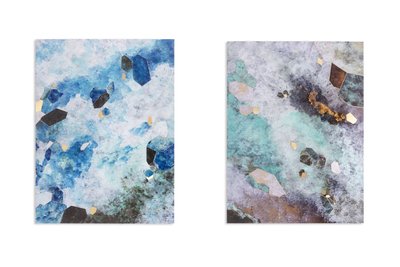 Decorative panel entitled “Fragmentations – VIII”. Work of an artisan. LS63772109/2