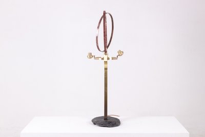 Armillary lamp model "Delamarche". Work of art craftsmanship. LS63813309M