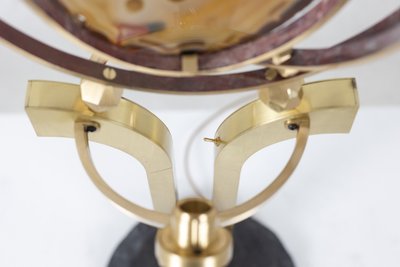 Armillary lamp model "Delamarche". Work of art craftsmanship. LS63813309M